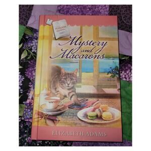 Mystery and Macarons Tearoom Mysteries #10 by Elizabeth Adams HC 2017